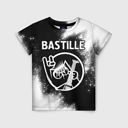 Детская футболка Bastille - КОТ - Краска