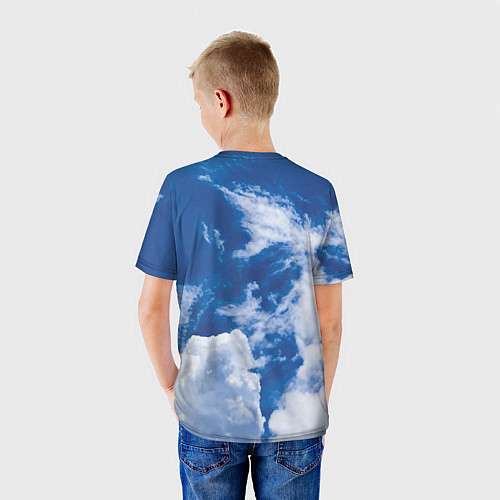 Детская футболка Гражданский самолет Ан-2 / 3D-принт – фото 4