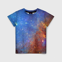 Детская футболка Яркая вселенная