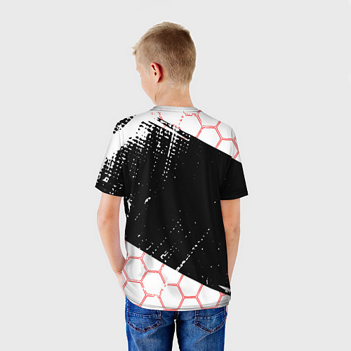 Детская футболка RAINBOW SIX SIEGE 6 соты / 3D-принт – фото 4