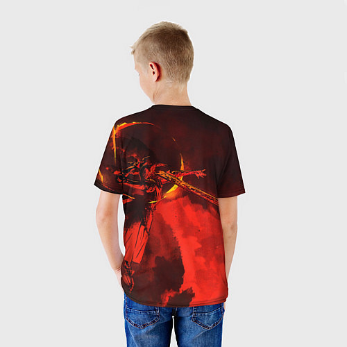 Детская футболка MALENIA - ELDEN RING ЕЛДЕН РИНГ / 3D-принт – фото 4
