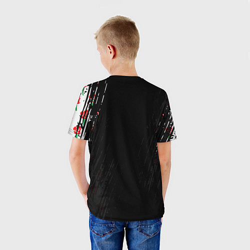 Детская футболка Payton Moormeie pattern rose / 3D-принт – фото 4
