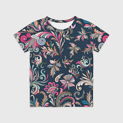 Детская футболка Холодная хохлома