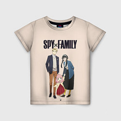 Детская футболка Spy x Family Семья шпиона