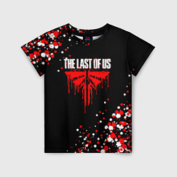Детская футболка The last of us 2 - цикады текстура