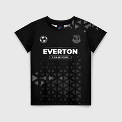Детская футболка Everton Форма Champions