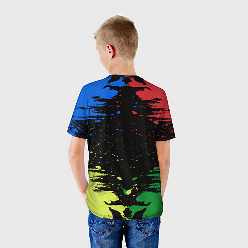 Детская футболка POPPY PLAYTIME HAGGY WAGGY Mini Huggies / 3D-принт – фото 4