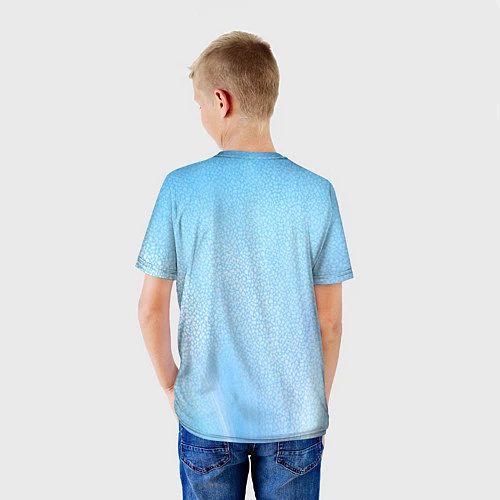 Детская футболка Скромный Хаги Ваги / 3D-принт – фото 4