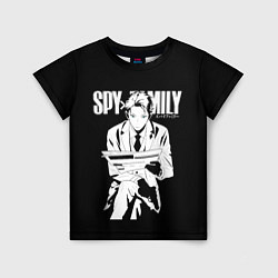 Футболка детская SPY X FAMILY СЕМЬЯ ШПИОНА ЛОЙД, цвет: 3D-принт