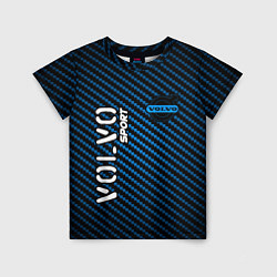 Детская футболка VOLVO Volvo Sport Карбон