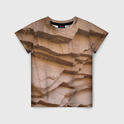 Детская футболка Рельефные скалы Relief rocks