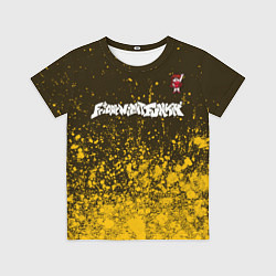 Детская футболка ФНФ - ДЕВУШКА Краска