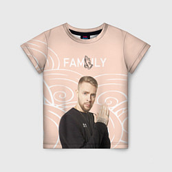 Детская футболка Egor kreed: Family бесшовный узор