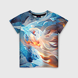 Детская футболка Ice & flame