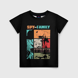Детская футболка SPY X FAMILY СЕМЬЯ ШПИОНА ВСЕ
