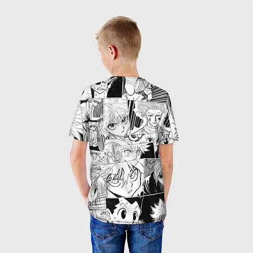 Детская футболка Hunter x Hunter pattern / 3D-принт – фото 4