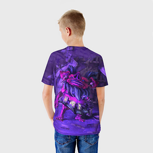 Детская футболка WONDERLANDS ОРК ТОП / 3D-принт – фото 4