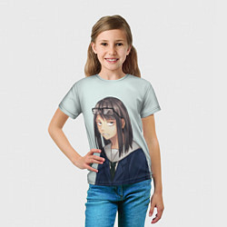 Футболка детская Sweet Sayaka Руки прочь от кинокружка, цвет: 3D-принт — фото 2