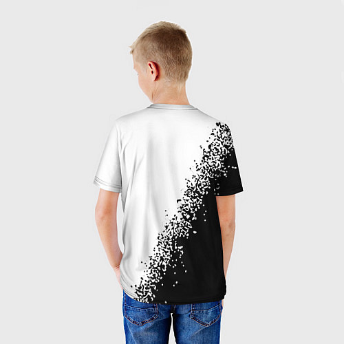 Детская футболка RUSSIAN EMPIRE - ГЕРБ Спрей / 3D-принт – фото 4
