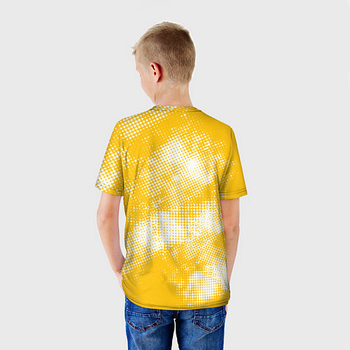 Детская футболка Семья смайлов / 3D-принт – фото 4