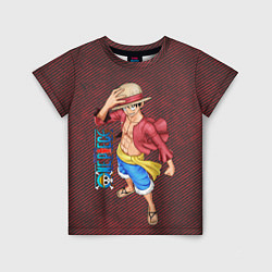 Детская футболка Луффи- One Piece или Большой куш