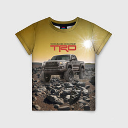 Детская футболка Toyota Racing Development Desert Тойота в каменист