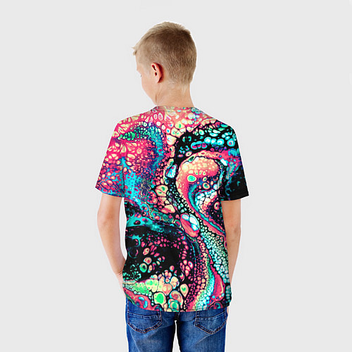 Детская футболка Acid Wave / 3D-принт – фото 4