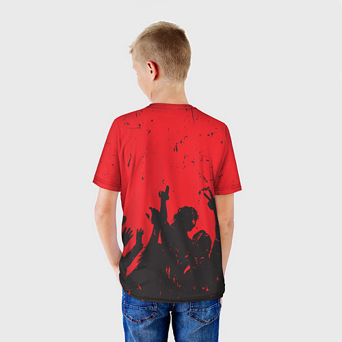 Детская футболка Чаосеум Рок Лого / 3D-принт – фото 4