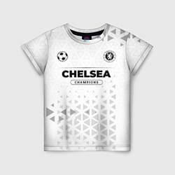 Детская футболка Chelsea Champions Униформа