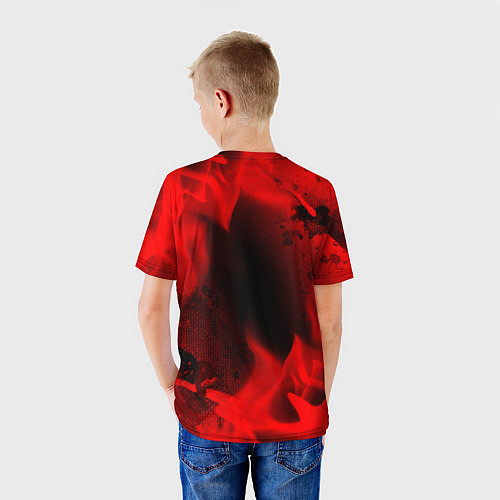 Детская футболка Hitman Love Классика / 3D-принт – фото 4