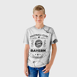 Футболка детская Bayern Football Club Number 1 Legendary, цвет: 3D-принт — фото 2