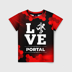 Детская футболка Portal Love Классика