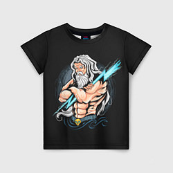 Детская футболка Бог Зевс
