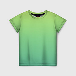 Детская футболка Shades of Green GRADIENT