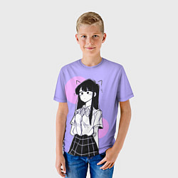 Футболка детская Милая Коми У Коми проблемы с общением, цвет: 3D-принт — фото 2