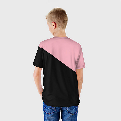 Детская футболка BLACKPINK BIG LOGO / 3D-принт – фото 4