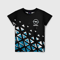 Детская футболка Opel Опель треугольники