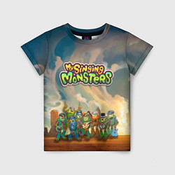 Детская футболка My singing monsters САХАСЕМЬЯ