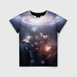 Детская футболка Mass Effect Shepard