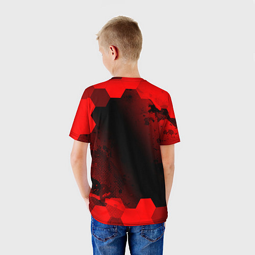 Детская футболка Rust Love Классика / 3D-принт – фото 4