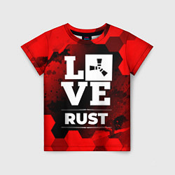 Детская футболка Rust Love Классика