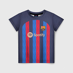 Детская футболка Барселона 22-23