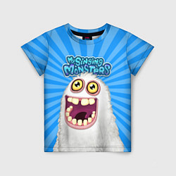 Детская футболка My singing monsters Мамунт