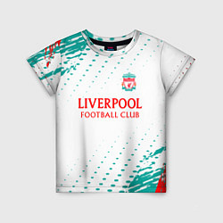 Детская футболка Liverpool краски