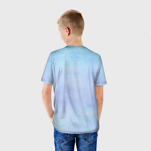 Детская футболка Единорог в косухе / 3D-принт – фото 4