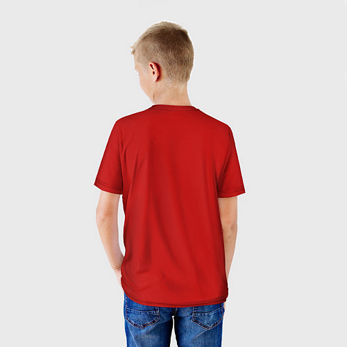 Детская футболка Монреаль Канадиенс Форма / 3D-принт – фото 4