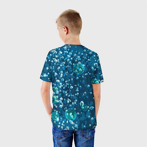 Детская футболка Мохито - газировка / 3D-принт – фото 4