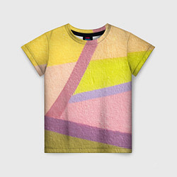 Детская футболка Цветной пазл
