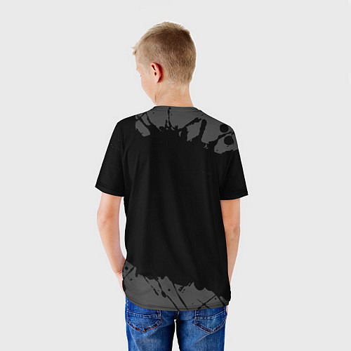 Детская футболка Имя Дмитрий и желтый символ СССР со звездой / 3D-принт – фото 4