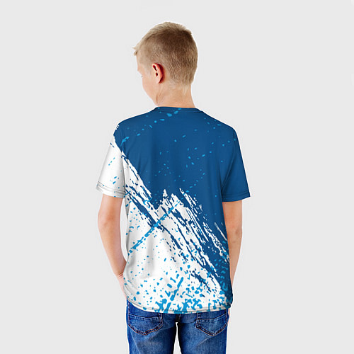 Детская футболка Napoli краска / 3D-принт – фото 4